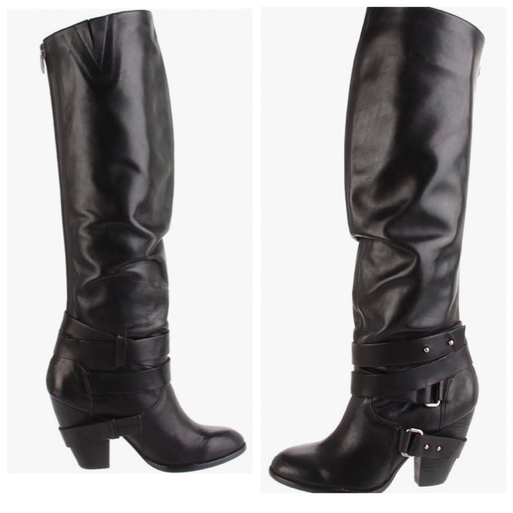 Fergie Varsity Knee High Boots
